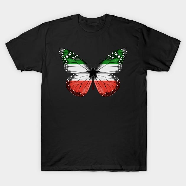 Somalilander Flag  Butterfly - Gift for Somalilander From Somaliland T-Shirt by Country Flags